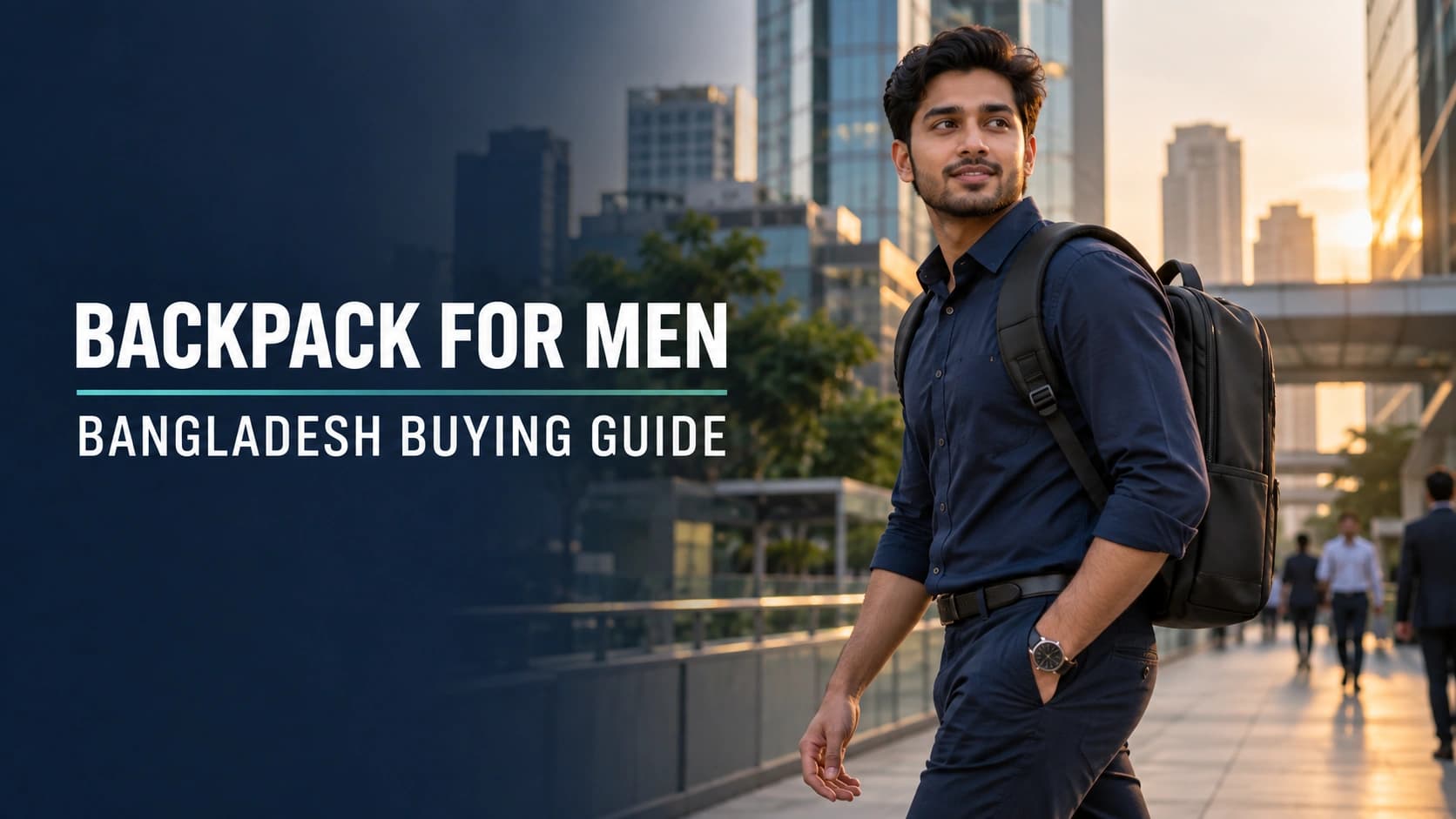 Backpack for men in Bangladesh for office travel and daily use