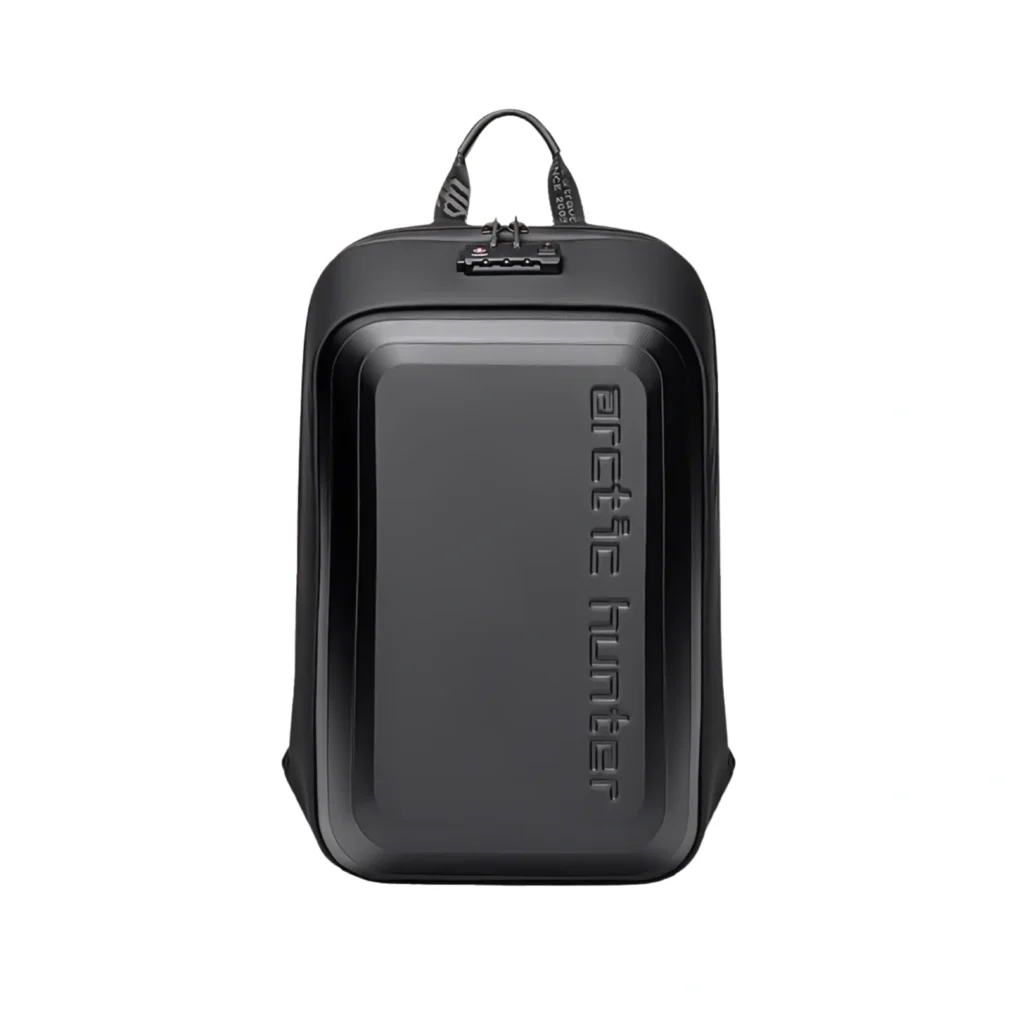 Arctic Hunter B00451 Lock Hard Shell Bag with 15.6 inch Anti Theft backpack