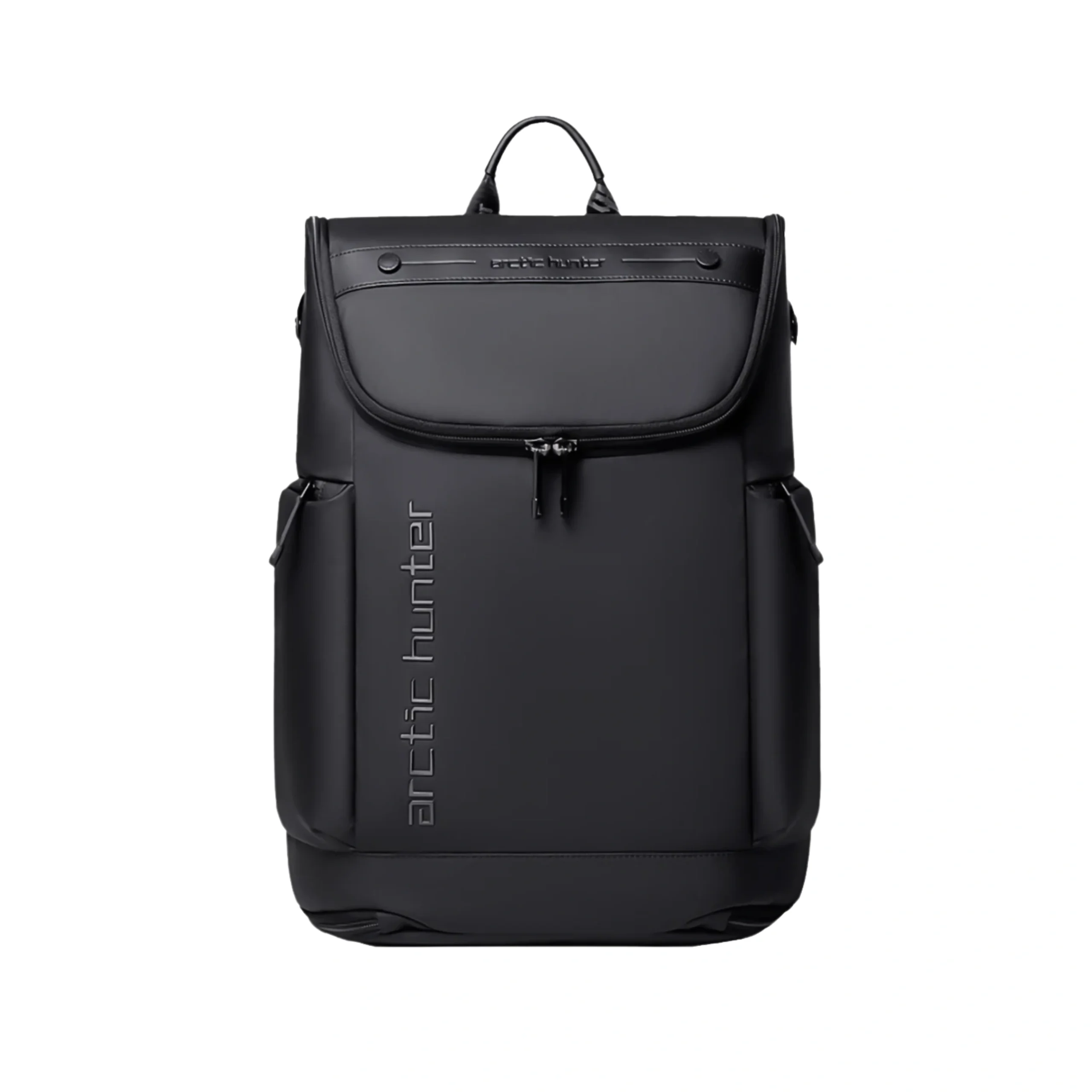 Arctic Hunter B00465 black waterproof laptop backpack with USB port for men, 15.6-inch capacity