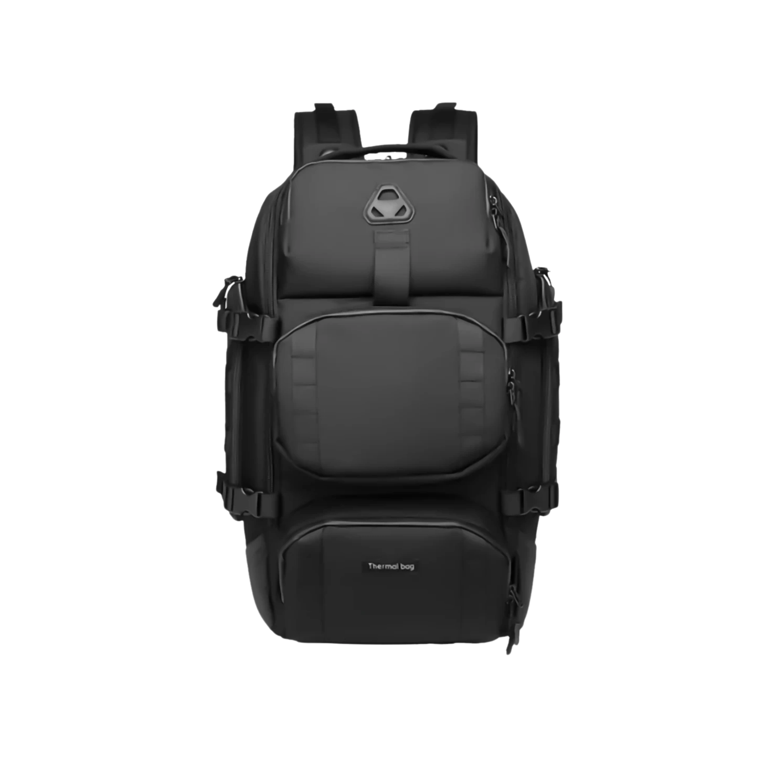 Ozuko 9386 Multi-functional Backpack, Waterproof, with USB Charging Port and 16/17 inch Laptop Compartment. Ideal for Travel, Business, and Hiking in Bangladesh.