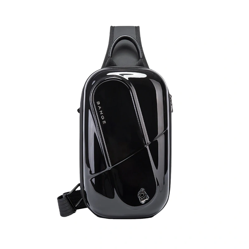 BANGE BG-7353 waterproof crossbody sling bag for men & women – hard shell travel, shoulder & chest bag, stylish and durable, Bangladesh
