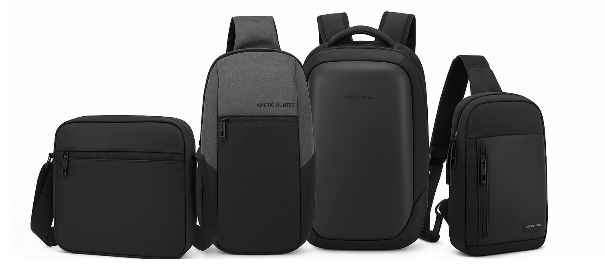 Arctic Hunter crossbody bag Price in Bangladesh black and grey, stylish and durable backpack available in Bangladesh online shop Dhaka