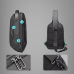 Mark Ryden MR-7918 Crossbody Shoulder Chest Bag in BD