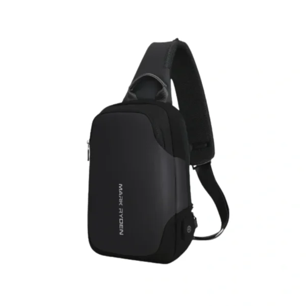Mark Ryden MR-7056 mini secret backpack black, one-strap crossbody side bag, lightweight and stylish for travel, office, and daily use in Bangladesh